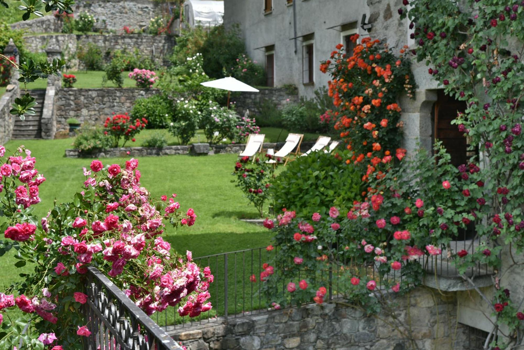 Vila Piano Nobile Al Roseto Del Drago San Bernardo  Exteriér fotografie